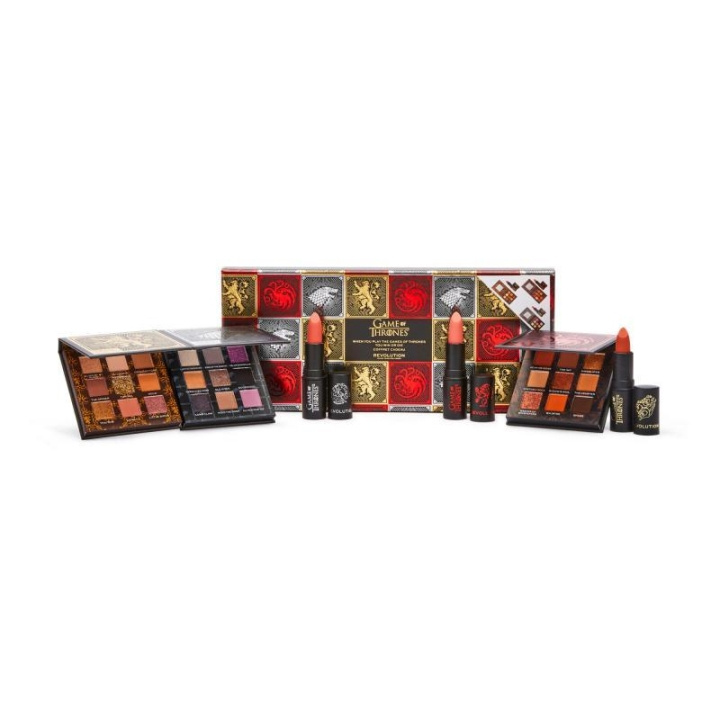 Makeup Revolution X Game of Thrones Når du spiller Game of Thrones-settet Du vinner eller dør i gruppen HELSE OG SKJØNNHET / Makeup / Verktøy og sminkesett / Sminkesett hos TP E-commerce Nordic AB (C13688)