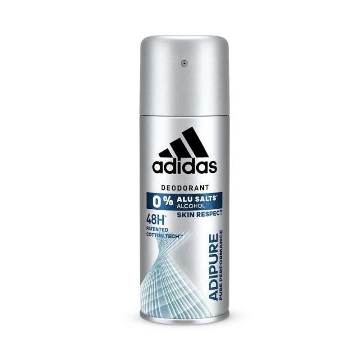 Adidas Adipure 48h Deospray 200ml i gruppen HELSE OG SKJØNNHET / Duft og parfyme / Deodorant / Deo for han hos TP E-commerce Nordic AB (C13707)