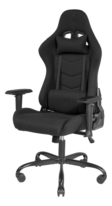 DELTACO GAMING DC220 Gaming chair, Fabric, iron frame, Black i gruppen Datautstyr / GAMING / Gamingstoler hos TP E-commerce Nordic AB (C13803)