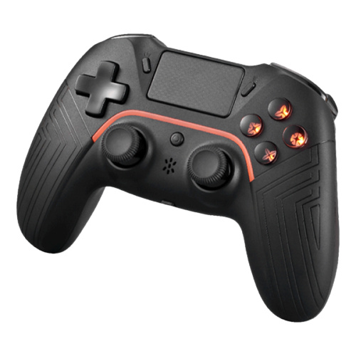 DELTACO GAMING Playstation 4 bluetooth controller, black i gruppen Elektronikk / TV-spill & tilbehør / Sony PlayStation 4 hos TP E-commerce Nordic AB (C13824)