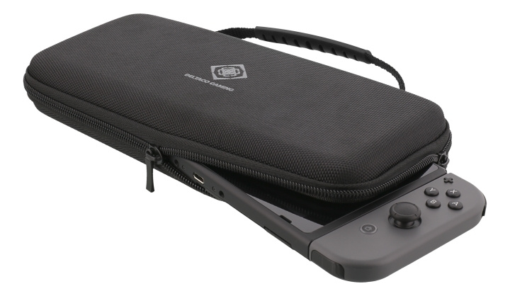 deltaco_gaming Nintendo Switch hard bæreveske, 10 plasser for spill, svart i gruppen Elektronikk / TV-spill & tilbehør / Nintendo Switch / Tilbehør hos TP E-commerce Nordic AB (C13827)