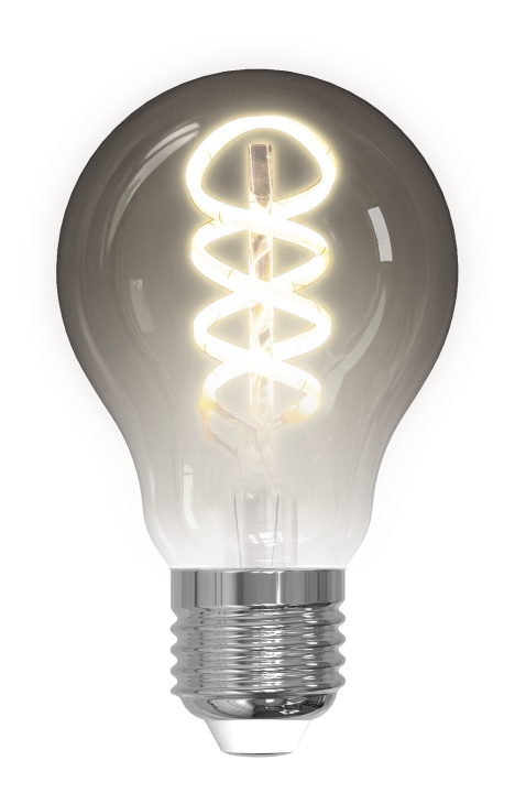 DELTACO SMART H Spiral LED glødelampe E27 WiFI 2,4 GHz 300lm Dim i gruppen Elektronikk / Lys / LED-lys hos TP E-commerce Nordic AB (C13835)