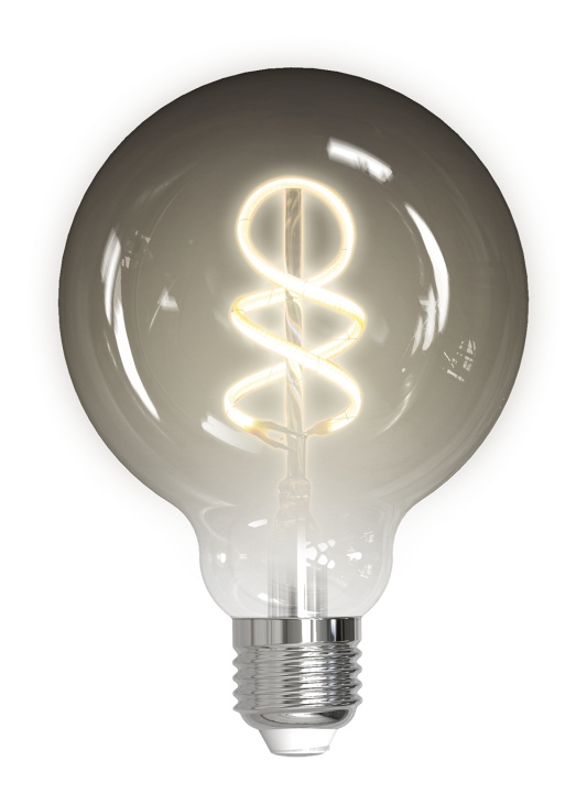 DELTACO SMART H Spiral LED glødelampe E27 WiFI 2,4 GHz 300lm Dim i gruppen HJEM, HUS OG HAGE / Smarthus / Smart belysning hos TP E-commerce Nordic AB (C13837)