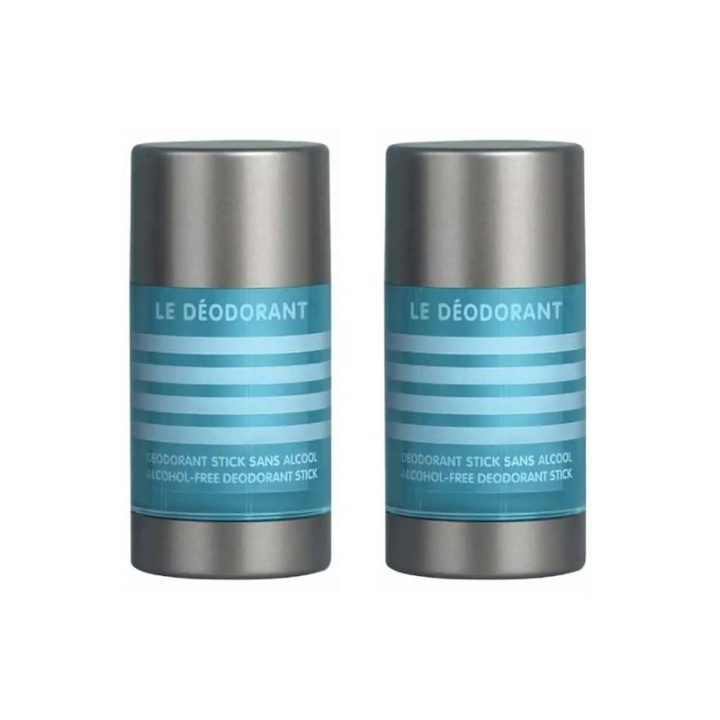 2-pack Jean Paul Gaultier Le Male Deostick 75ml i gruppen HELSE OG SKJØNNHET / Duft og parfyme / Deodorant / Deo for han hos TP E-commerce Nordic AB (C13879)