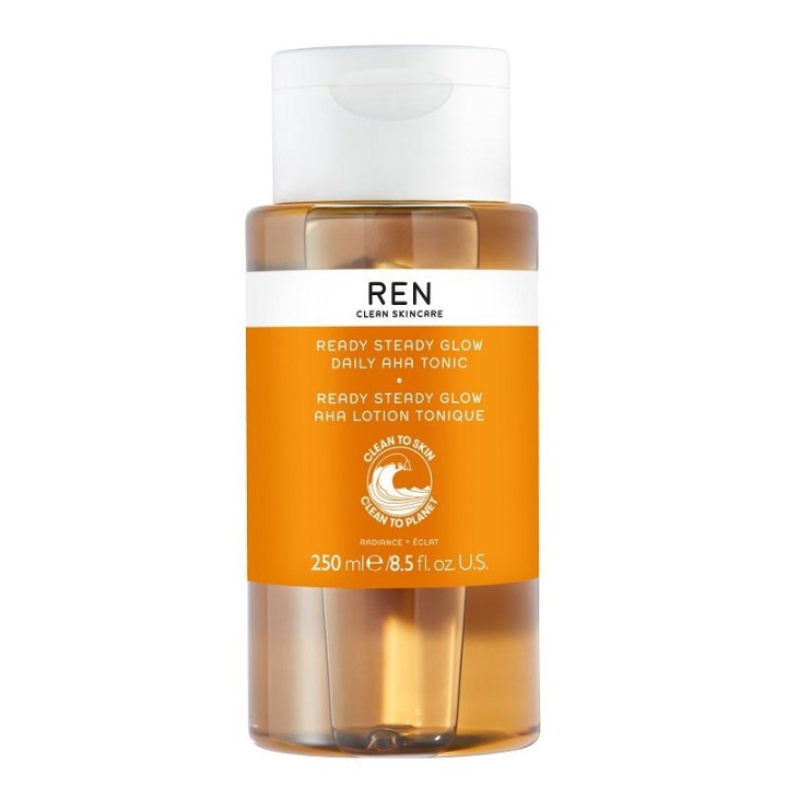 REN Radiance Skincare Ready Steady Glow Daily Aha Tonic 250 ml i gruppen HELSE OG SKJØNNHET / Hudpleie / Ansikt / Rengjøring hos TP E-commerce Nordic AB (C13905)