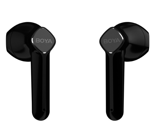 Boya TWS Earbuds BY-AP100 black i gruppen Elektronikk / Lyd & Bilde / Hodetelefoner & Tilbehør / Hodetelefoner hos TP E-commerce Nordic AB (C13970)