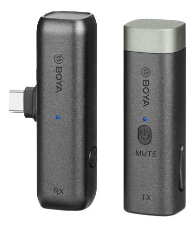 BY-WM3U, 2,4 GHz trådløs mikrofon, svart i gruppen Elektronikk / Lyd & Bilde / Håndholdte mikrofoner hos TP E-commerce Nordic AB (C13973)