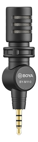 BOYA Plugg inn og spill mikrofon (3,5 mm) i gruppen Elektronikk / Lyd & Bilde / Håndholdte mikrofoner hos TP E-commerce Nordic AB (C13990)