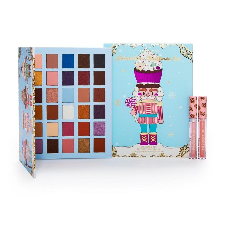 Makeup Revolution I Heart Revolution Christmas Nutcracker Makeup Set i gruppen HELSE OG SKJØNNHET / Makeup / Verktøy og sminkesett / Sminkesett hos TP E-commerce Nordic AB (C14049)