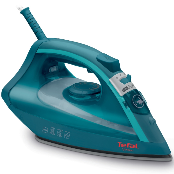 Tefal Dampstrykejern Virtuo 2000 FV1712E0 i gruppen HJEM, HUS OG HAGE / Omsorg for klær (Finns inte riktigt något norskt ord för detta...) / Strykejern hos TP E-commerce Nordic AB (C14075)