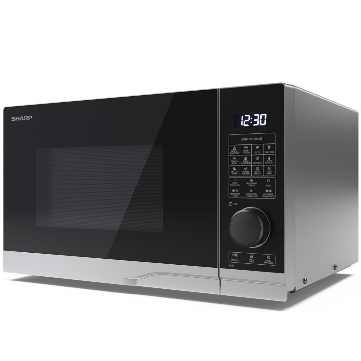 Sharp Mikrobølgeovn 25l Digitalpanel 1050W Grill i gruppen HJEM, HUS OG HAGE / Husholdningsapparater / Mikrobølgeovner hos TP E-commerce Nordic AB (C14100)