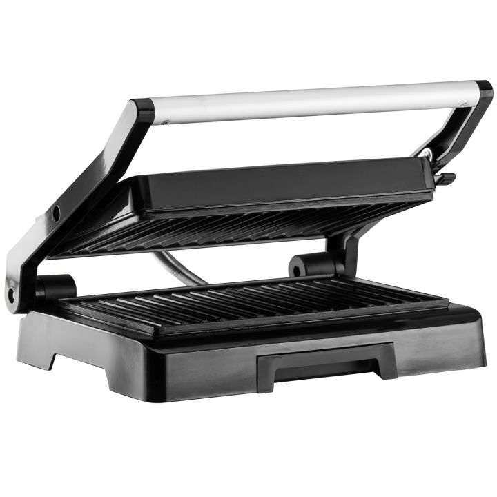 OBH Nordica Sandwichgrill Onyx Panini 1000 W 6889 i gruppen HJEM, HUS OG HAGE / Husholdningsapparater / Brødristere og toastjern / Bordgriller & Raclette hos TP E-commerce Nordic AB (C14154)