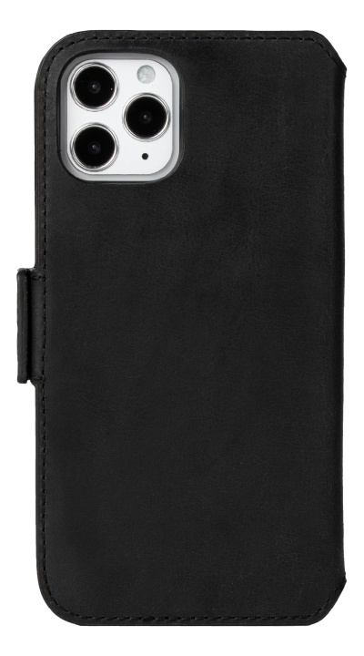 Krusell iPhone 12 Pro Max PhoneWallet Leather, Black i gruppen SMARTTELEFON & NETTBRETT / Mobilbeskyttelse / Apple / iPhone 12 Pro / Flippdeksel hos TP E-commerce Nordic AB (C14209)