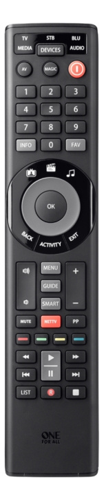 one_for_all URC 7955 Smart Control 5 i gruppen Elektronikk / Lyd & Bilde / TV og tilbehør / Fjernkontroller hos TP E-commerce Nordic AB (C14240)