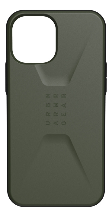 UAG iPhone 12 Pro Max sivilt deksel, oliven i gruppen SMARTTELEFON & NETTBRETT / Mobilbeskyttelse / Apple / iPhone 12 Pro hos TP E-commerce Nordic AB (C14342)