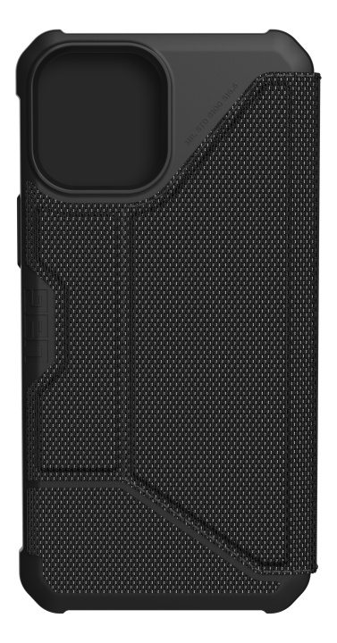 UAG iPhone 12 Pro Max Metropolis Wallet Kevlar Black i gruppen SMARTTELEFON & NETTBRETT / Mobilbeskyttelse / Apple / iPhone 12 Pro hos TP E-commerce Nordic AB (C14345)