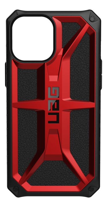 UAG iPhone 12 Pro Max Monarch-deksel Crimson i gruppen SMARTTELEFON & NETTBRETT / Mobilbeskyttelse / Apple / iPhone 12 Pro hos TP E-commerce Nordic AB (C14357)