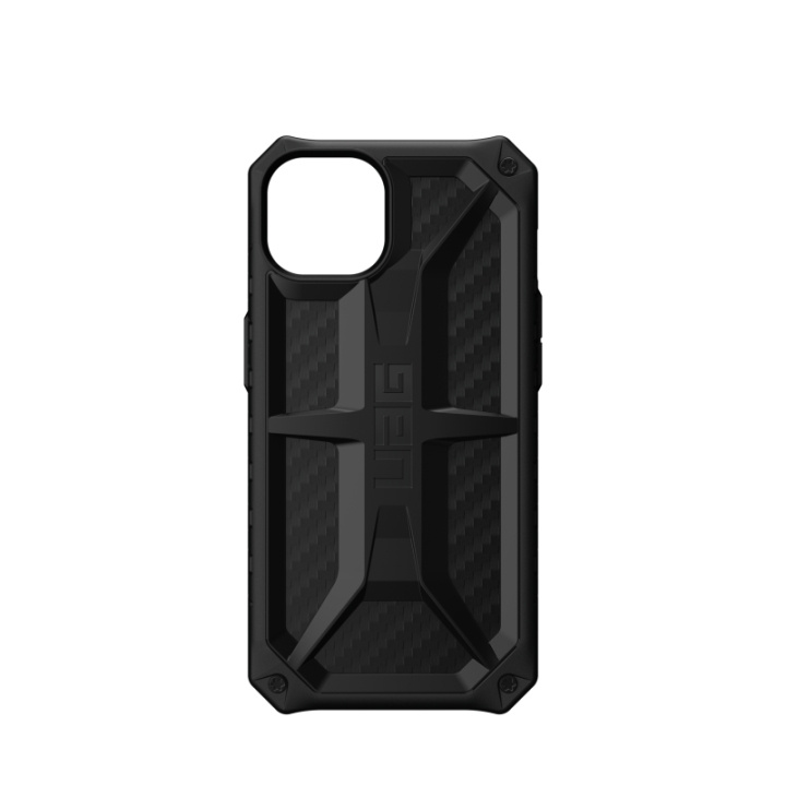 urbanarmorgear iPhone 13 Monarch-deksel, karbonfiber i gruppen SMARTTELEFON & NETTBRETT / Mobilbeskyttelse / Apple / iPhone 13 hos TP E-commerce Nordic AB (C14424)