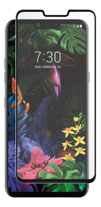 Panzer LG G8 ThinQ, Full-Fit Glass, Black i gruppen SMARTTELEFON & NETTBRETT / Mobilbeskyttelse / Andre modeller hos TP E-commerce Nordic AB (C14485)