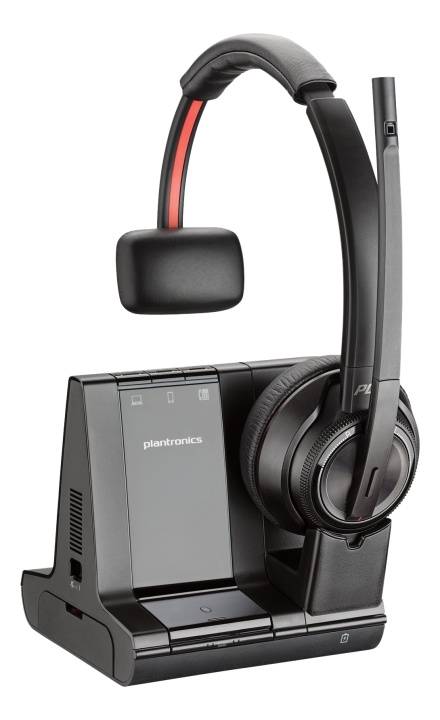 poly Savi, W8210-MS, Mono, W. stativ i gruppen Datautstyr / Datamaskin Tilbehør / Headset hos TP E-commerce Nordic AB (C14570)