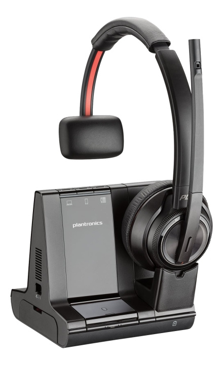 Poly, Savi, W8210-MS, Mono, W. stand i gruppen Datautstyr / Datamaskin Tilbehør / Headset hos TP E-commerce Nordic AB (C14570)