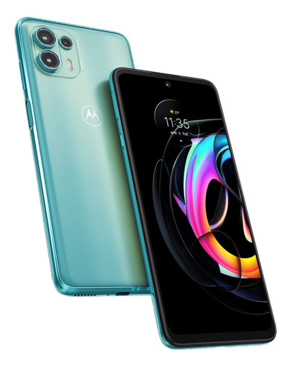 Edge 20 Lite 5G 128 GB, lagunegrønn i gruppen SMARTTELEFON & NETTBRETT / Mobiltelefoner & smartphones hos TP E-commerce Nordic AB (C14572)