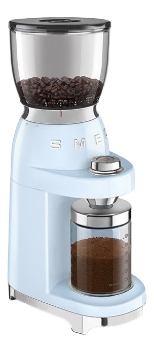 Smeg Kaffekvern pastellblå i gruppen HJEM, HUS OG HAGE / Husholdningsapparater / Kaffe og espresso / Kaffekverner hos TP E-commerce Nordic AB (C14581)