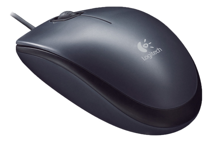 M90 optisk USB-mus med ledning, svart i gruppen Datautstyr / Mus & Tastatur / Mus / via kabel hos TP E-commerce Nordic AB (C14593)