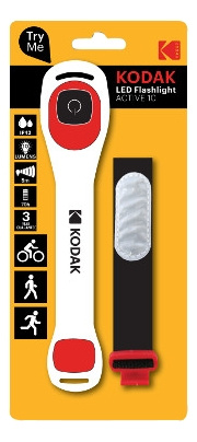 Kodak LED Active 10 inkl. 2xCR2032 i gruppen SPORT, FRITID & HOBBY / Lommelykter og hodelykter / Lommelykter hos TP E-commerce Nordic AB (C14619)