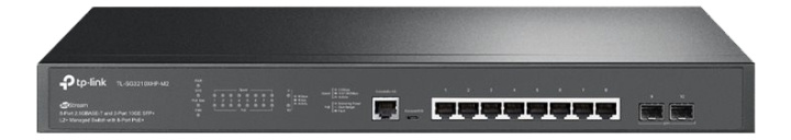 tplink JetStream TL-SG2210MP - Bryter - smart - 8 x 10/100/1000 (Po i gruppen Datautstyr / Nettverk / Switcher hos TP E-commerce Nordic AB (C14705)