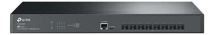 TP-Link JetStream™ 8-Port 10GE SFP+ L2+ Managed Switch i gruppen Datautstyr / Nettverk / Switcher / 10/100/1000Mbps hos TP E-commerce Nordic AB (C14713)