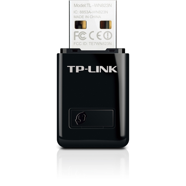 TP-LINK Trådlöst nätverkskort 300Mbps USB 802.11n i gruppen Datautstyr / Nettverk / Nettverkskort / USB Trådløs hos TP E-commerce Nordic AB (C14717)