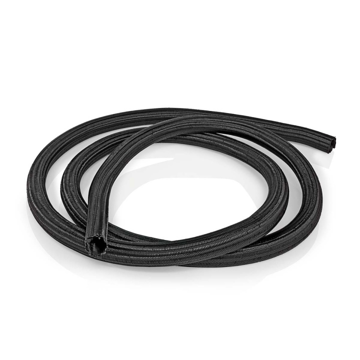 Nedis Kabel Ledelse | Erme | 1 stk. | Maksimal kabeltykkelse: 15 mm | Nylon | Sort i gruppen HJEM, HUS OG HAGE / El og belysning / Elinstallasjon / Tilbehør hos TP E-commerce Nordic AB (C14749)