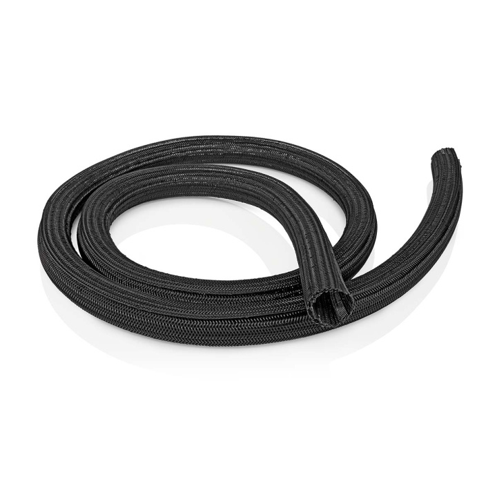 Nedis Kabel Ledelse | Erme | 1 stk. | Maksimal kabeltykkelse: 30 mm | Nylon | Sort i gruppen HJEM, HUS OG HAGE / El og belysning / Elinstallasjon / Tilbehør hos TP E-commerce Nordic AB (C14751)