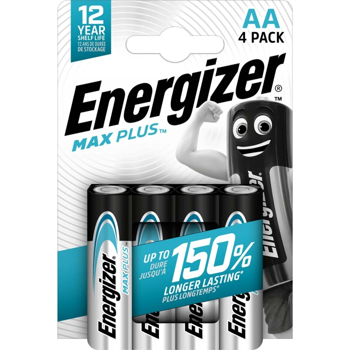 Energizer Alkaline Batteri AA | 1.5 V DC | 4-Blister i gruppen Elektronikk / Batterier & Ladere / Batterier / AA hos TP E-commerce Nordic AB (C14776)