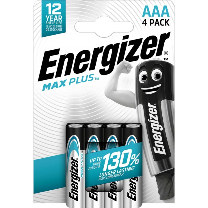 Energizer Alkaline Battery AAA | 1.5 V DC | 4-Blister i gruppen Elektronikk / Batterier & Ladere / Batterier / AAA hos TP E-commerce Nordic AB (C14777)