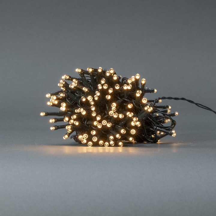Nedis Julebelysning | Streng | 192 LED\'s | Varm Hvit | 14.40 m | Lyseffekter: 7 | Innendørs eller utendørs | Batteri drevet i gruppen Elektronikk / Lys / LED sløyfer hos TP E-commerce Nordic AB (C14799)