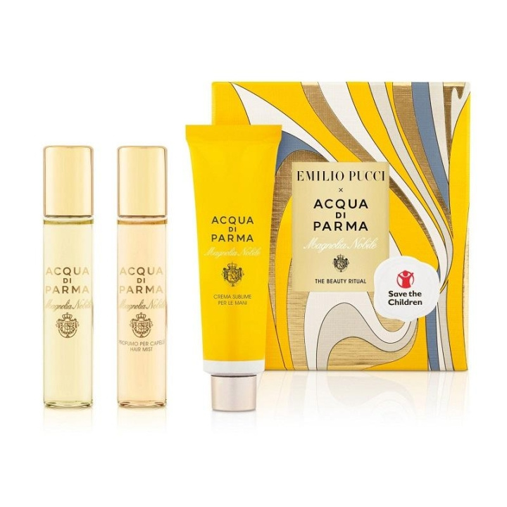 Acqua Di Parma Acqua Di Parma Gavesett Magnolia Nobile The Beauty Ritual Set i gruppen HELSE OG SKJØNNHET / Gavesett / Gavesett for henne hos TP E-commerce Nordic AB (C14872)
