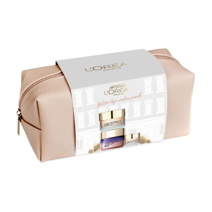 L\'Oreal LOréal Paris Golden Age Routine-pose i gruppen HJEM, HUS OG HAGE / Baderom / Toalettmapper hos TP E-commerce Nordic AB (C14883)