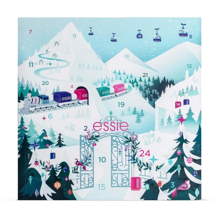 Essie Advent Calendar 2022 i gruppen HELSE OG SKJØNNHET / Manikyr/pedikyr / Neglebehandling hos TP E-commerce Nordic AB (C14884)