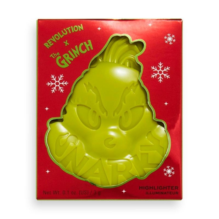 Makeup Revolution x The Grinch Snarky Highlighter i gruppen HELSE OG SKJØNNHET / Makeup / Makeup ansikt / Contour/Highlight hos TP E-commerce Nordic AB (C14894)