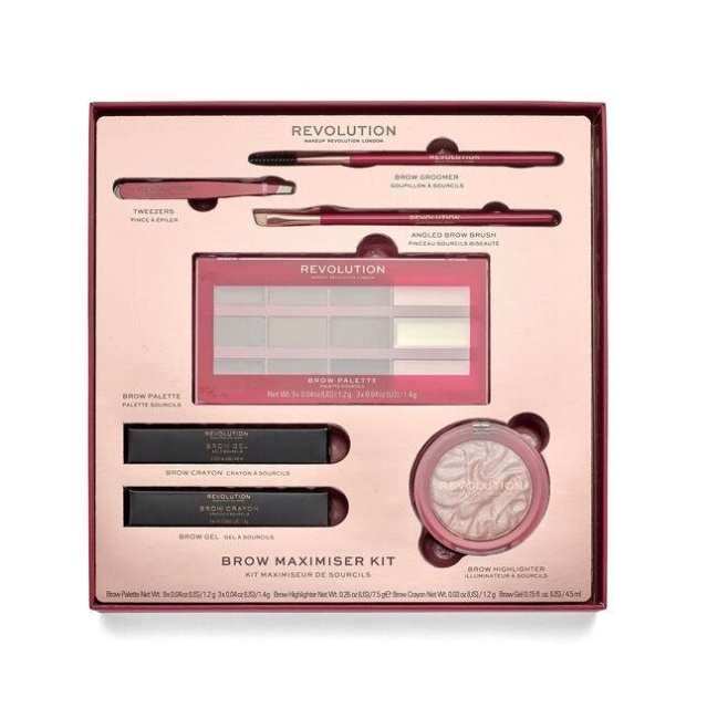 Makeup Revolution Makeup Revolution Gavesett Brow Maximiser Kit i gruppen HELSE OG SKJØNNHET / Makeup / Verktøy og sminkesett / Sminkesett hos TP E-commerce Nordic AB (C14957)