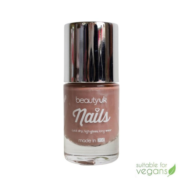 Beauty UK Nail Polish - Go on, mocha my day i gruppen HELSE OG SKJØNNHET / Manikyr/pedikyr / Neglelakk hos TP E-commerce Nordic AB (C14987)