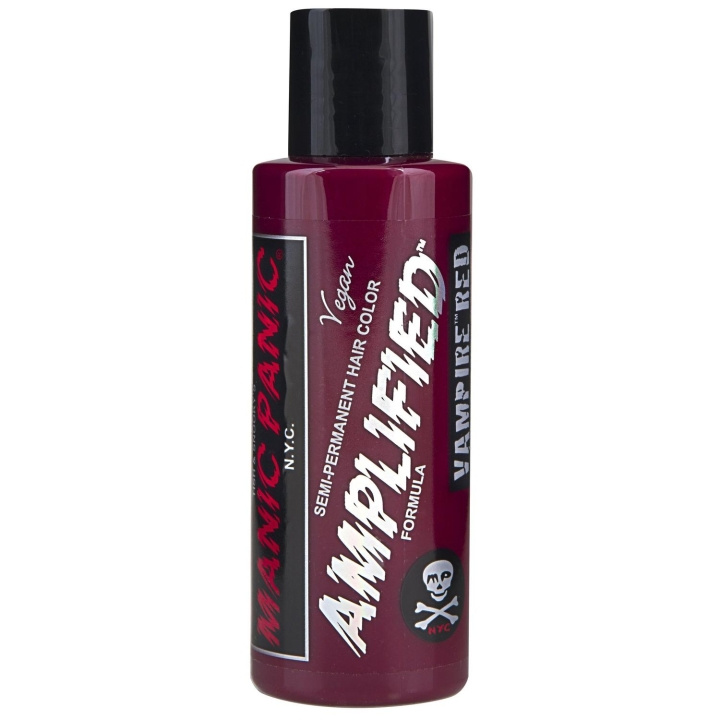 Manic Panic Amplified Vampire Red i gruppen HELSE OG SKJØNNHET / Hår & styling / Hårpleie / Hårfarge / Hårfarge & Fargebombe hos TP E-commerce Nordic AB (C15043)