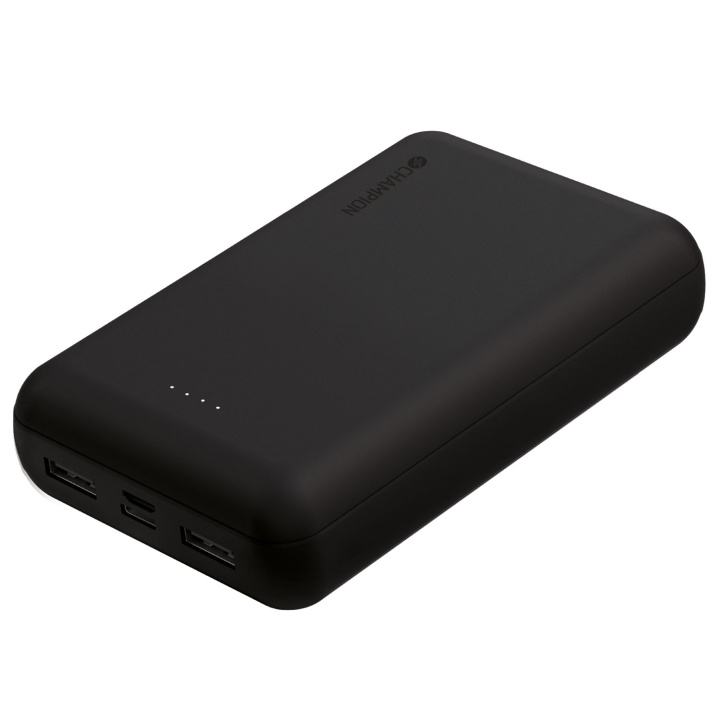 Champion PowerBank 10000 mAh i gruppen SMARTTELEFON & NETTBRETT / Ladere og Kabler / Powerbanks hos TP E-commerce Nordic AB (C15095)