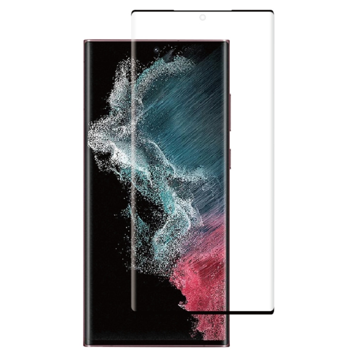 Champion Skjermbeskytter Galaxy S23 Ultra Black i gruppen SMARTTELEFON & NETTBRETT / Mobilbeskyttelse / Samsung hos TP E-commerce Nordic AB (C15108)