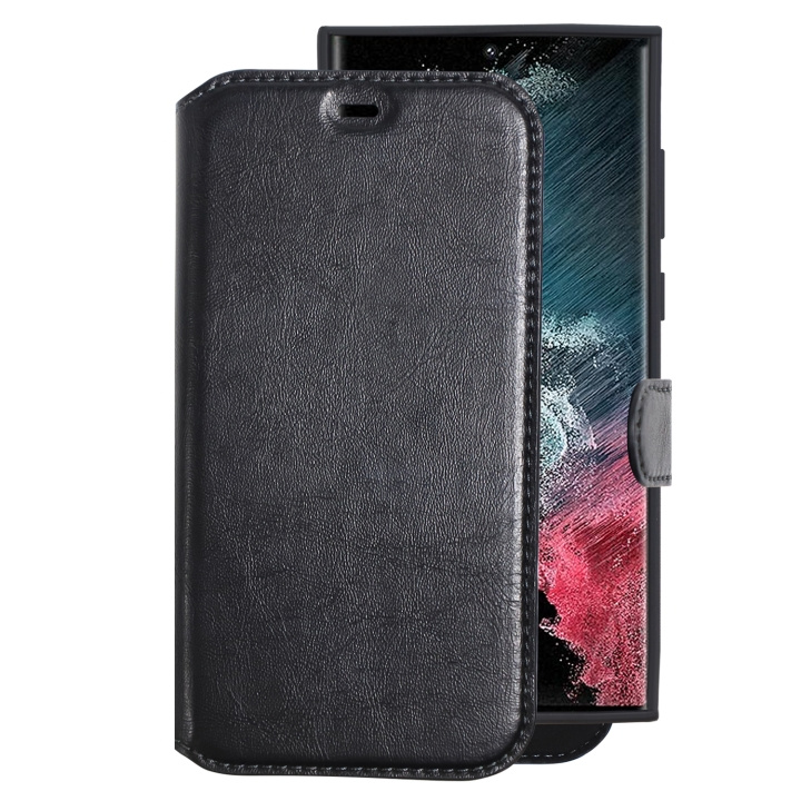 Champion 2-i-1 Slim Wallet Galaxy S22 Ultra i gruppen SMARTTELEFON & NETTBRETT / Mobilbeskyttelse / Samsung hos TP E-commerce Nordic AB (C15116)