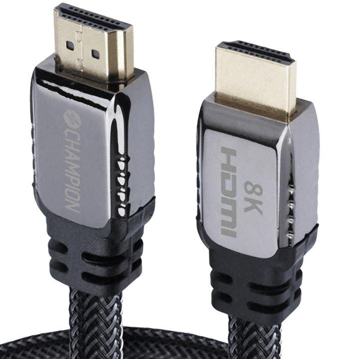 Champion HDMI-kabel Ultra-sertifisert Ha-Ha 8K 2m i gruppen Elektronikk / Kabler og adaptere / HDMI / Kabler hos TP E-commerce Nordic AB (C15121)