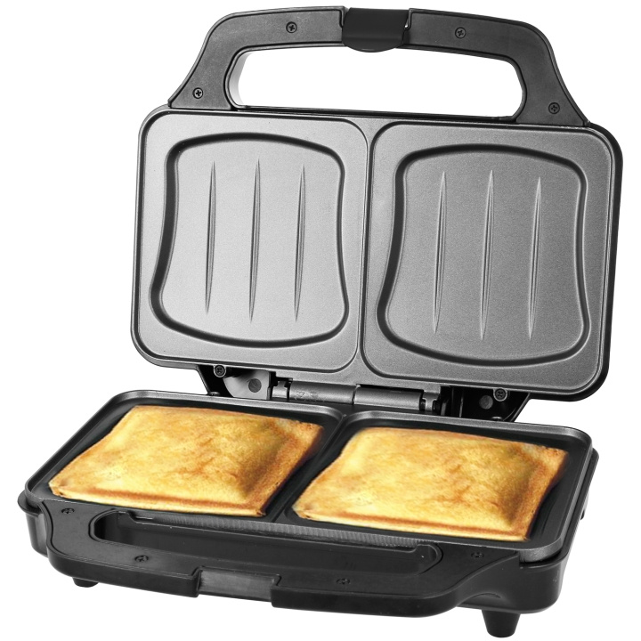 Emerio Sandwichgrill XXL i rustfritt stål i gruppen HJEM, HUS OG HAGE / Husholdningsapparater / Brødristere og toastjern / Bordgriller & Raclette hos TP E-commerce Nordic AB (C15144)