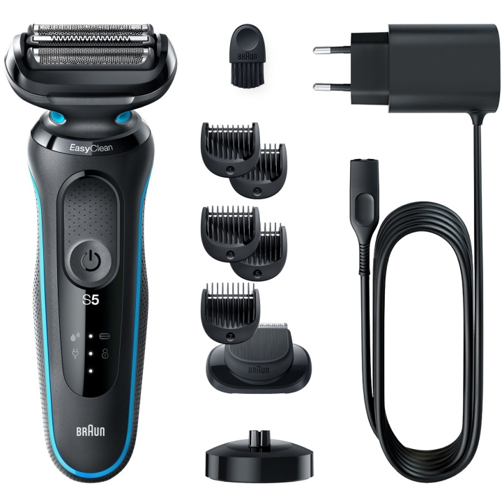 Braun Barbermaskin Series 5 51-M4500cs i gruppen HELSE OG SKJØNNHET / Hår & styling / Barbering og trimming / Barbermaskiner hos TP E-commerce Nordic AB (C15185)